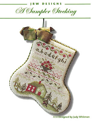 A Sampler Stocking – The Daily Stitcher