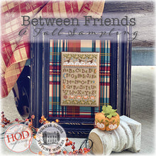 Load image into Gallery viewer, Between Friends - A Fall Sampling Cross Stitch Book