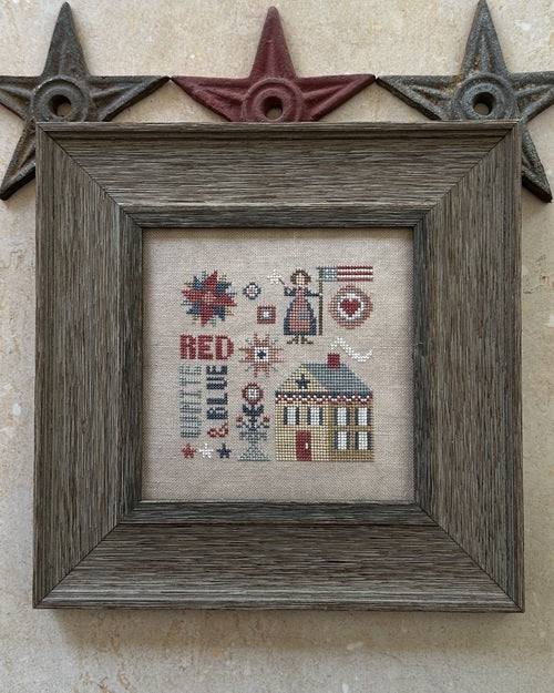 Doodles Red, White & Blue – The Daily Stitcher