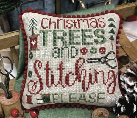 Christmas Trees & Stitching Please