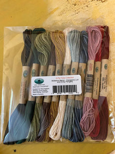 Mistletoe Manor Sampler and Smalls with Valdani Floss