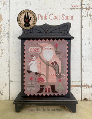 Pink Coat Santa