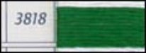 3818 - DMC Ultra Very Dark Emerald Green