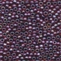 60367 Frosted Seed Beads -  Garnet