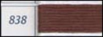 838 - DMC Very Dark Beige Brown