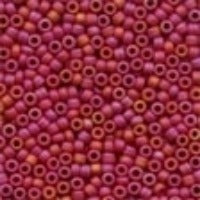 03058 Antique Glass Seed Beads - Color - Mardi Gras Red
