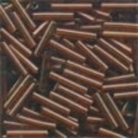 82023 Medium Bugle Beads - Root Beer