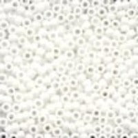 03015 Antique Glass Seed Beads - Color -Snow WHITE