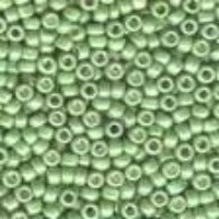 03504 Antique Glass Seed Beads - Color - Satin Moss