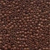 02068 Glass Seed Beads -  Crayon Brown