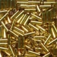 72011 Small Bugle Beads -  Victorian Gold