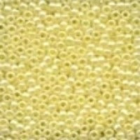 02002 Glass Seed Beads - Yellow Creme