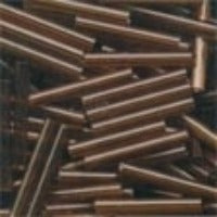 92023 Large Bugle Beads - Root Beer