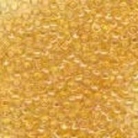 42019 Petite Glass Seed Beads - Crystal Honey
