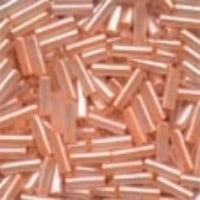 72003 Small Bugle Beads -  Peach Creme