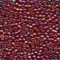 03048 Antique Glass Seed Beads - Color -  Cinnamon Red