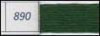 890 - DMC Ultra Dark Pistachio Green