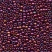 62012 Frosted Seed Beads -Royal Plum