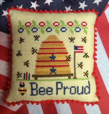 Bee Proud - Cross Stitch Pattern (Needle Bling Designs)