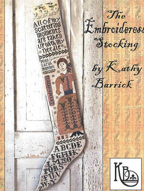 The Embroideress Stocking - Cross Stitch Pattern