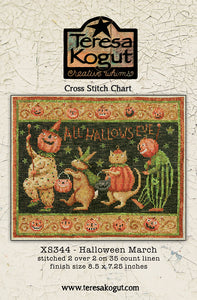 Halloween March - Cross Stitch Pattern ( Teresa Kogut )