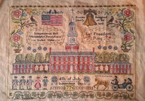 Let Freedom Ring - Cross Stitch Pattern