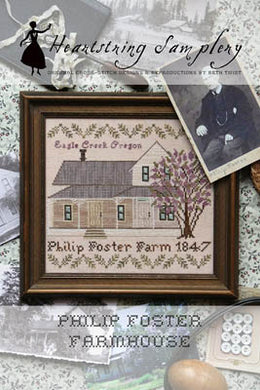 Philip Foster Farmhouse - Cross Stitch Pattern