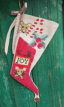 Load image into Gallery viewer, Primitive Stocking with Mice