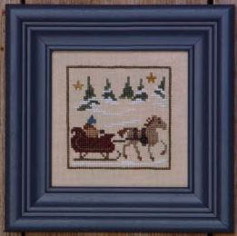 Winter Snapperland Sleigh Ride- Cross Stitch Pattern