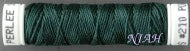 210 Soie Perlee Silk 14M Obsidian Green