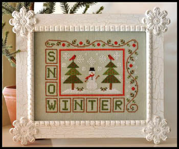 Winter Snow - Cross Stitch Pattern