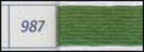 987 - DMC Dark Forest Green