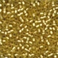 62031 Frosted Seed Beads -  Gold