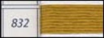 832 - DMC Golden Olive