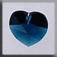 13039 Crystal Treasures  Small Heart Emerald