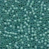 62038 Frosted Seed Beads -  Aquamarine