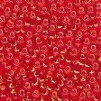 42043 Petite Glass Seed Beads - Rich Red