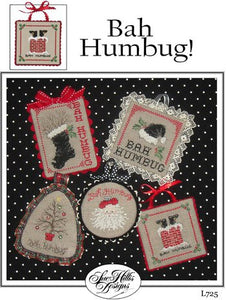 Bah Humbug!  Crosss Stitch Pattern - Sue Hillis