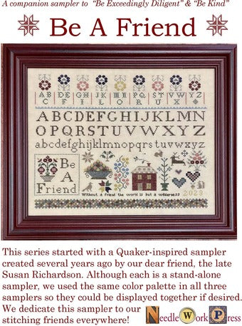 Be A Friend – The Daily Stitcher