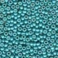 03507 Antique Glass Seed Beads - Color - Satin Turquoise