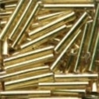 92011 Large Bugle Beads - Victorian Gold