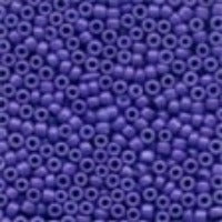 02069 Glass Seed Beads -  Crayon Purple