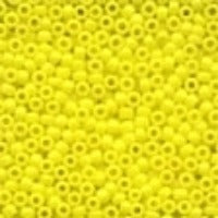 02059 Glass Seed Beads - Crayon Yellow