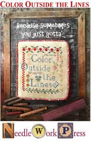 Color Outside the Lines - Needle Work Press