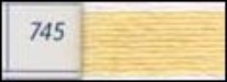 745 - DMC Light Pale Yellow