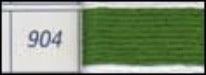 904 - DMC Very Dark Parrot Green