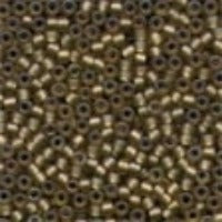 62057 Frosted Seed Beads -  Khaki