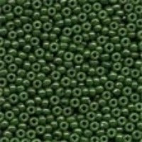 02094 Glass Seed Beads - Opaque Moss