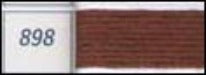 898 - DMC Very Dark Coffee Brown