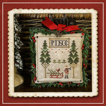 Fresh Pines Jack Frost's Tree Farm Part 6 - Little House Needleworks